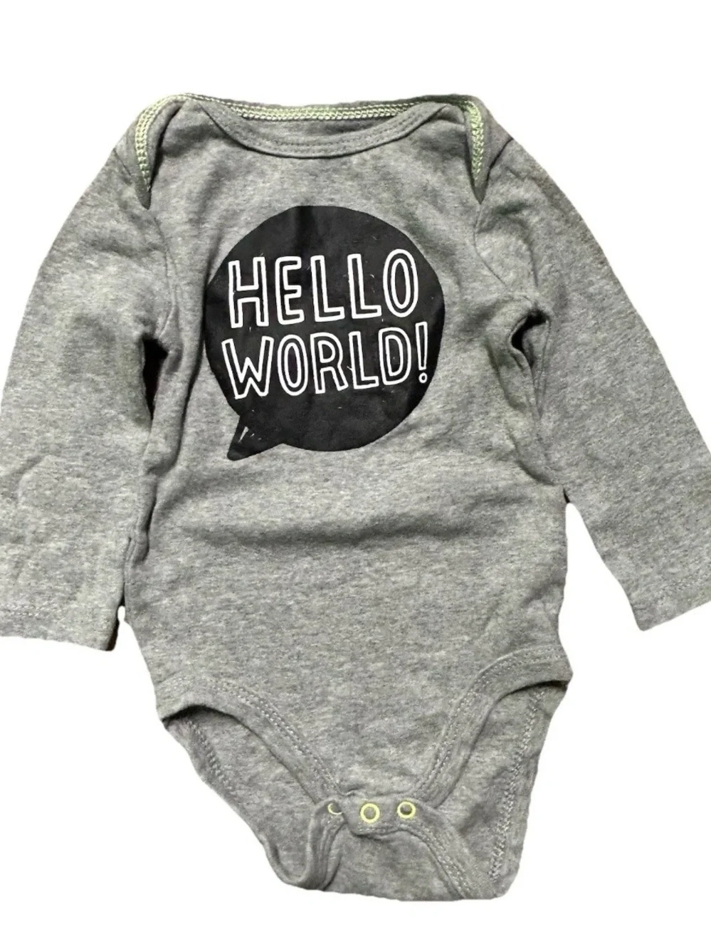 Baby Boy Clothing Long Sleeve Rompers Bodysuits Size 3-6 Months